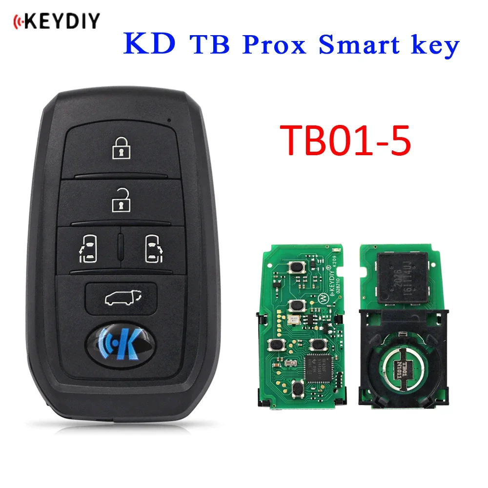 

KEYDIY TB01 TB01-5 KD TB Smart Key Prox Remote Control with 8A Chip for Toyota Alphard Vellfire FCCID:0120