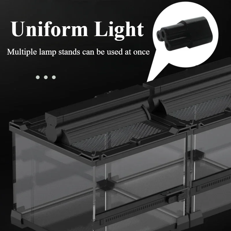 Reptile Pets Maned Lions Lizards Turtles Calcium Supplement Lamp Uvb 5.0 / Uvb 10.0 High Qualityt5 Lamp Bar Holder Lampshade Set