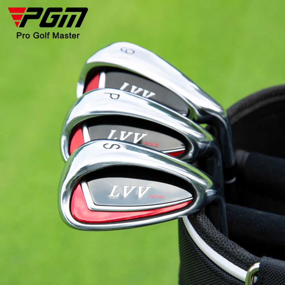 

PGM Men's Golf Clubs Sets 12/7/9/4pcs Complete Beginner's Practice Club Full Rod Titanium LVV Right Handed with Gun Bag MTG037