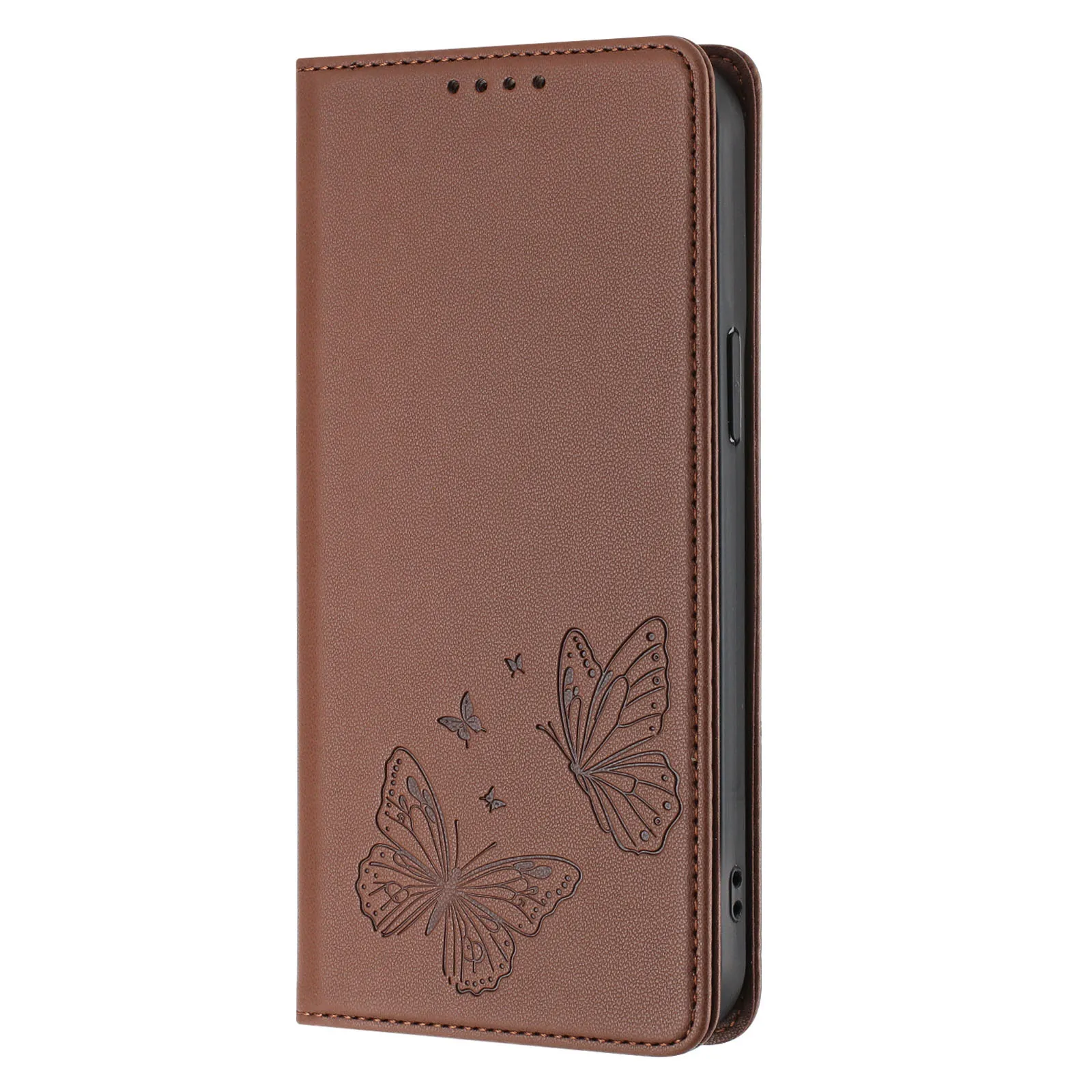 Elegant Butterfly Magnetic Leather Phone Case Cover
