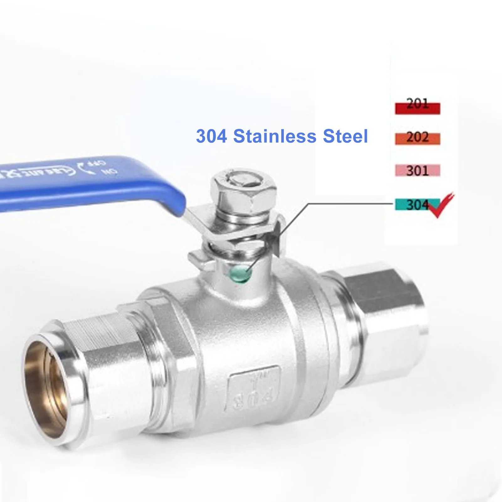 Full Port Ball Valve 3/8 Inch NPT Male and Female Thread Pipe Fitting 1000WOG Stainless Steel Ball Valve Ball,Valve&sect;Full,Port,