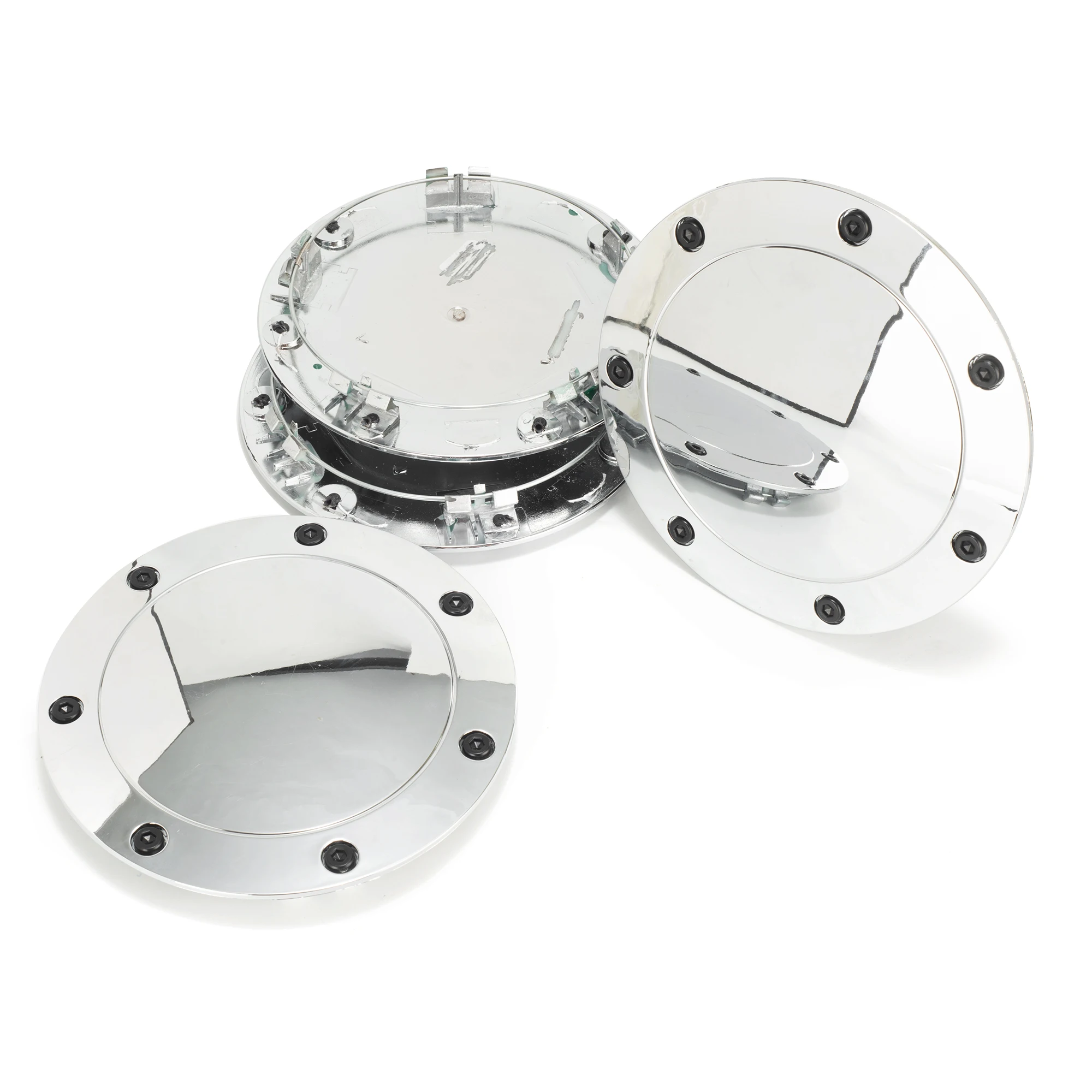 CFPerformance 1 Stück/4 Stück 183,2 mm/7,21 Zoll Außendurchmesser, 149 mm/5,87 Zoll Innendurchmesser, Radnabenkappen für 2000–2003 F150 Harley Davidson Felge # 2L3Z-1130-B – Detail 7