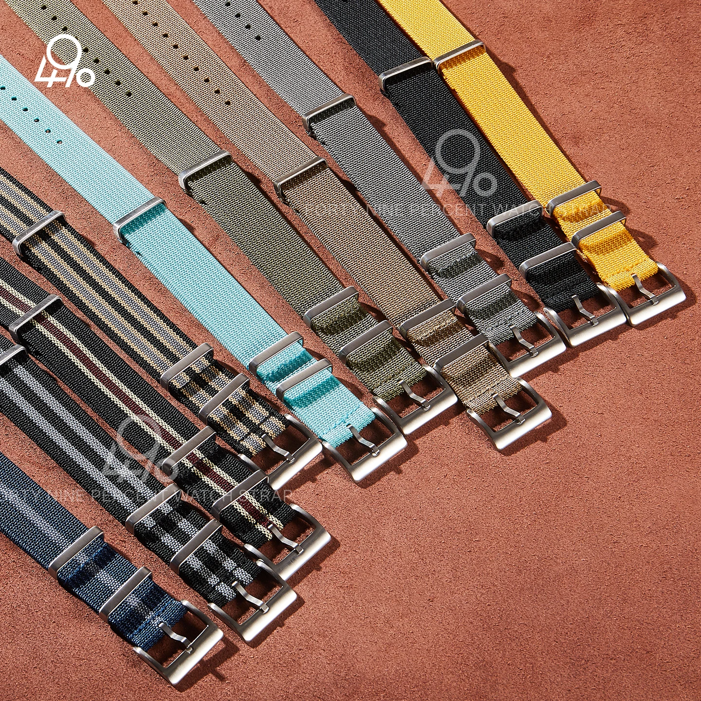 Premium Woven Nylon Fabric Watchband - Versatile One-Piece Design (Multiple Sizes Available)