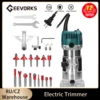 Electric Trimmer Multifunctional Wood Milling Trimming Engraving Slotting Machine Versatile Woodworking Carving Router Tool 1