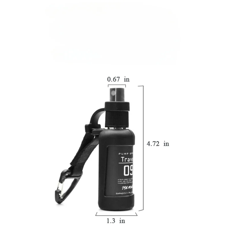 Tactical Portable Spray Bottle Alcohol Dispenser