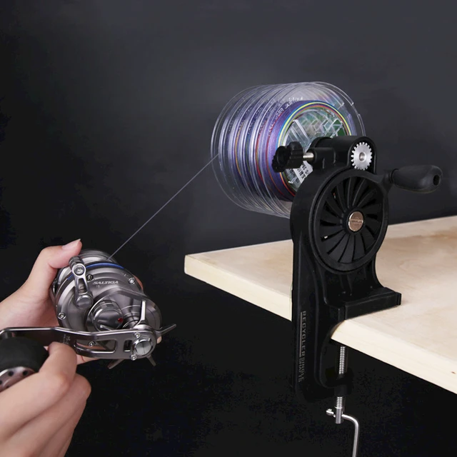 Fishing Line Winder Portable Reel Line Spooler Machine Spinning