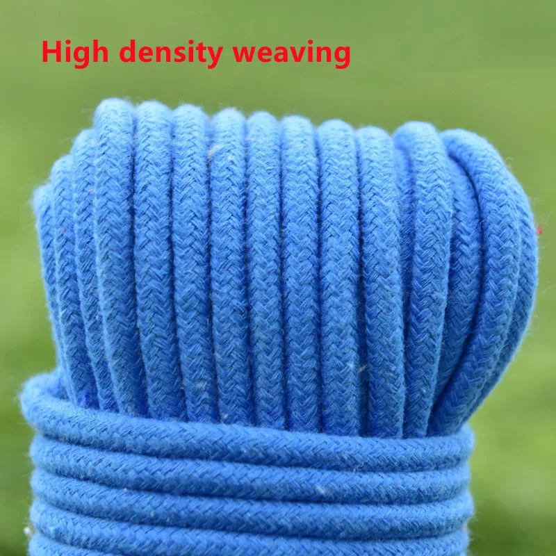 

Colored Core-Spun Cotton Rope Bundled, Hand-Decorated Thread, DIY Woven Cotton Rope, Bundled Packaging Curtain Rope