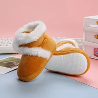 Autumn Winter Baby Boots Warm Newborn Girls Boys Walking Shoes First Walkers Soft Soled Infant Toddler Kids Boots Snow Booties 4