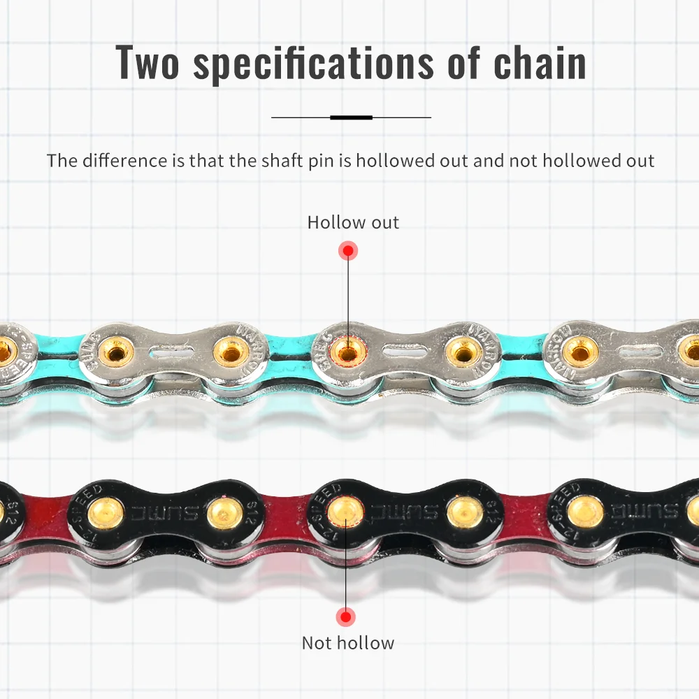 SUMC 12-Speed Diamond Bike Chain 3