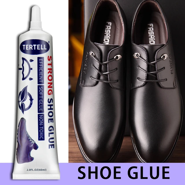Factory Laced Shoe Glue: 2-Pack Shoe Repair Adhesive for Fixing Soles, Sneakers, Boots, Heels, Sandals and More! Waterproof Professional Grade Shoe