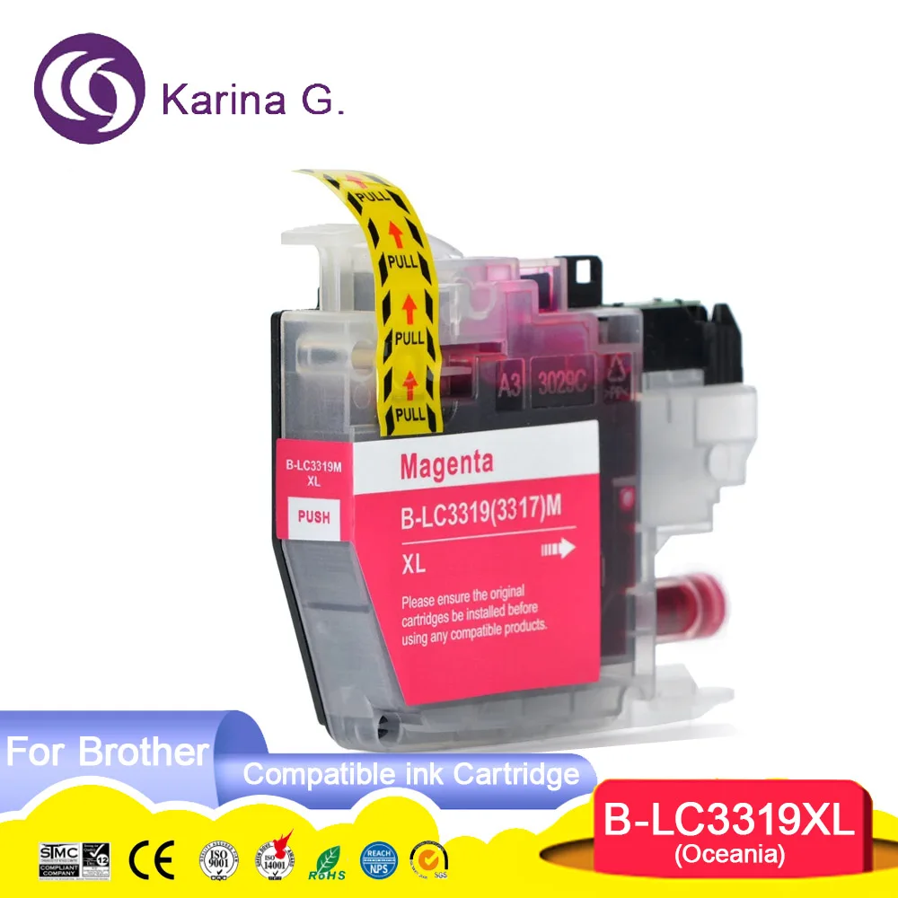 LC3319 LC3319XL Premium Compatible Color Inkjet Ink Cartridge for MFC-J5330DW/M