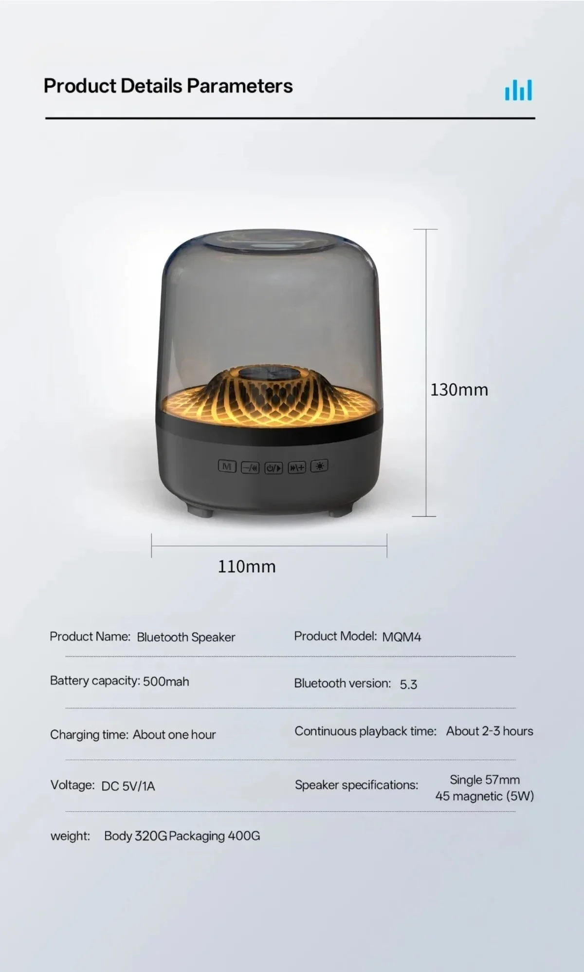Wireless Bluetooth Smart Speaker With Deep Bass And Tws Surround_voghion.com