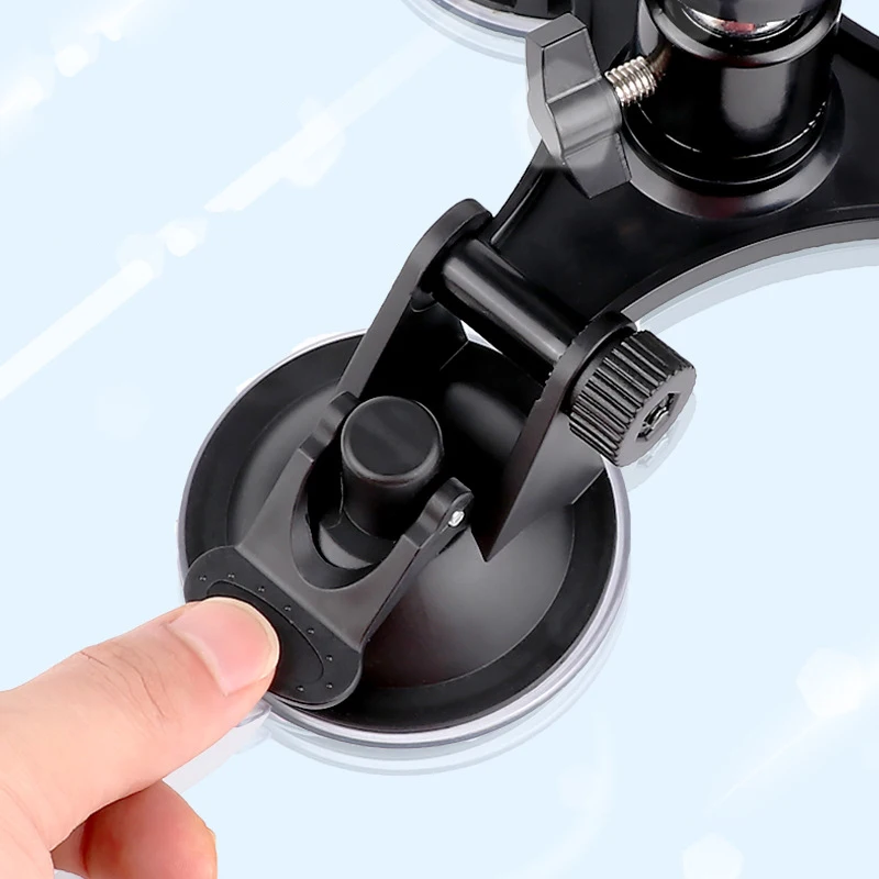 Triple Suction Cup Mount for Action Cameras