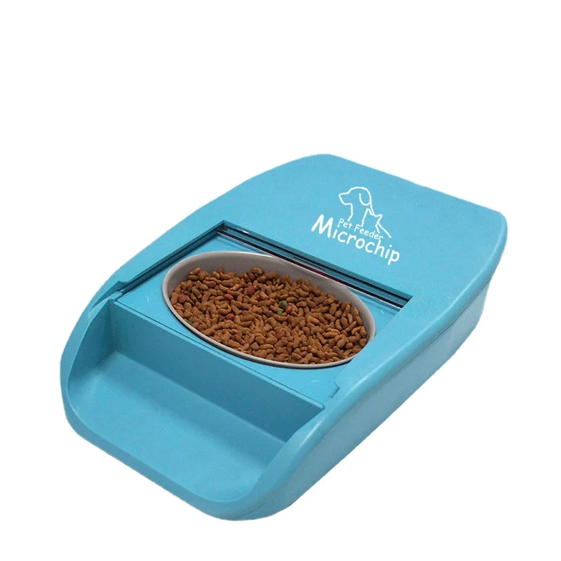 SmartFoodDispenserAutomaticSmartMicrochipPetFeederForCatsDogs