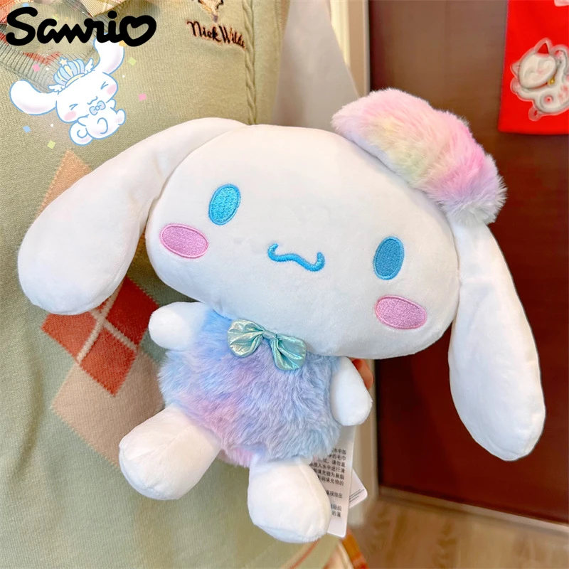 

Sanrio New Original Kawaii Cinnamoroll Dog Plush Toys Pillow Stuffed Animal Comfort Soft Dolls Kids Birthday Gift Cartoon Anime