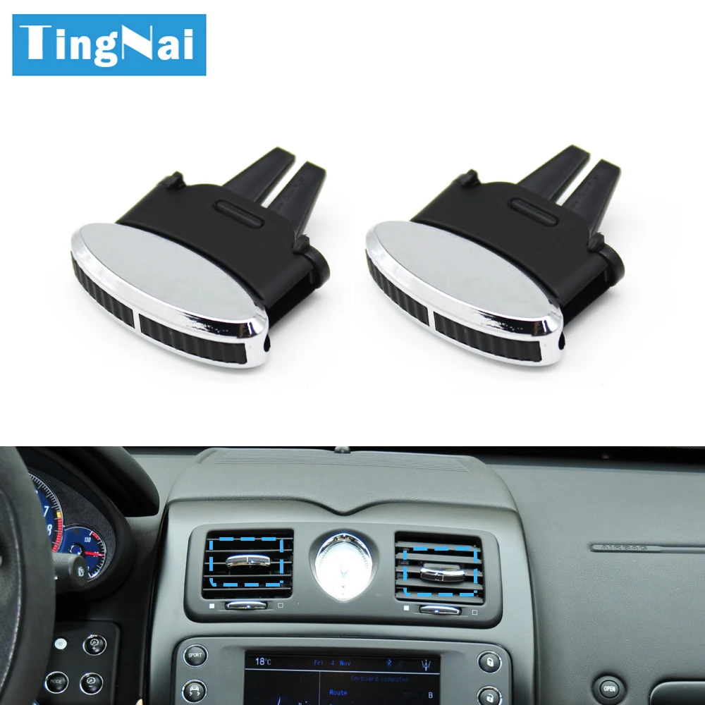 Auto Anteriore Posteriore Presa D'Aria Ac Vent Griglia Slider Tab Clip Kit Di Riparazione Per Maserati Quattroporte Grancabrio Granturismo