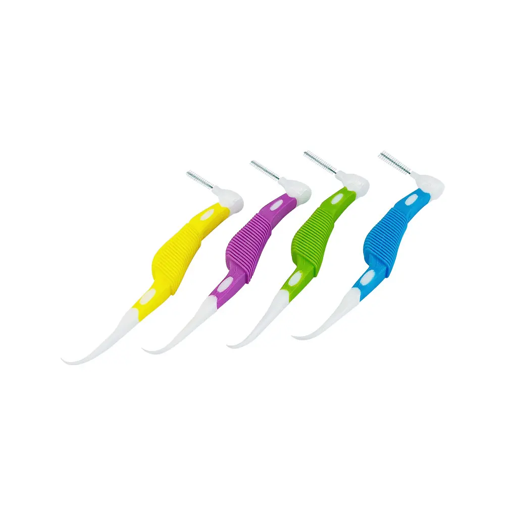 8pcs/box Interdental Brush Tooth Cleaning Teeth Stick Toothpick Brush Interdental Brushes Oral Hygiene Care Tools