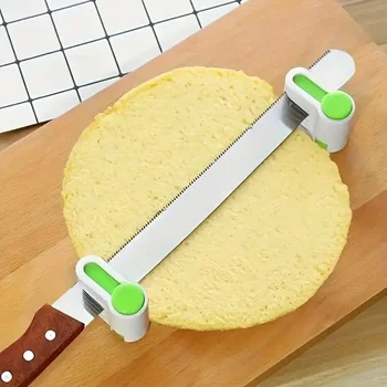 2pc Adjustable 5-Layer Bread Slicer And Cake Cutter-Creative Kitchen Tool For Effortless Slicing And Cutting for Home&Bakery Use