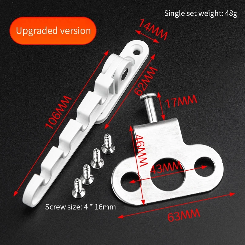Window Stopper Window Support Wind Hook Latches Adjustable Limiter Latch Wind Brace Stay Position Stopper Casement Blocking Lock Protector