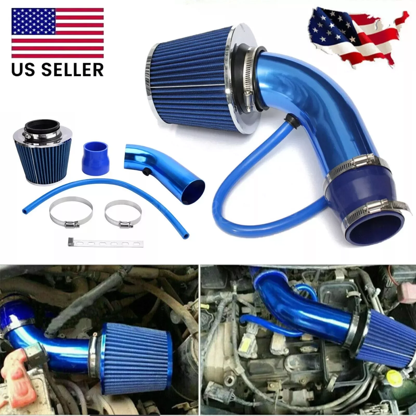 3-Inch Universal Turbo Air Intake Kit 1