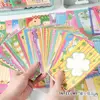100Pcs Star Candy Material Paper Memo Pad Decoration Scrabooking DIY Collage Background Notes Paper Kawaii Stationery 3