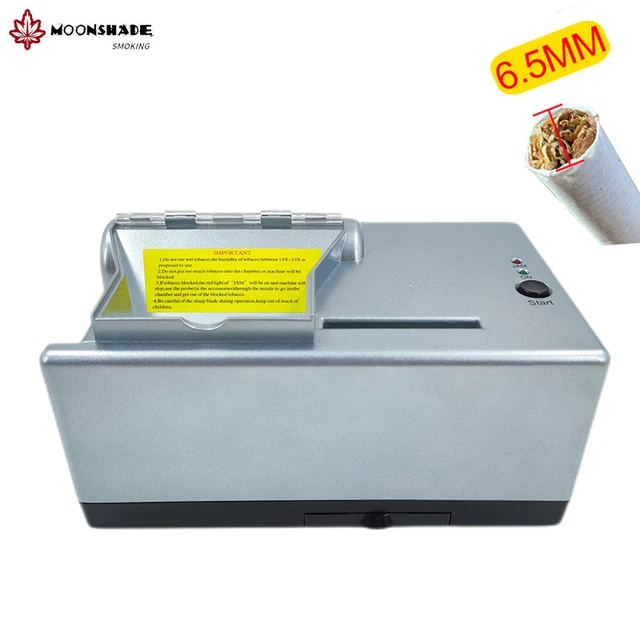 Electric Slim Tube Automatic Cigarette Rolling Machine Tobacco 6.5MM  Injector Filling Maker Roller DIY for Smoking Accessories - AliExpress