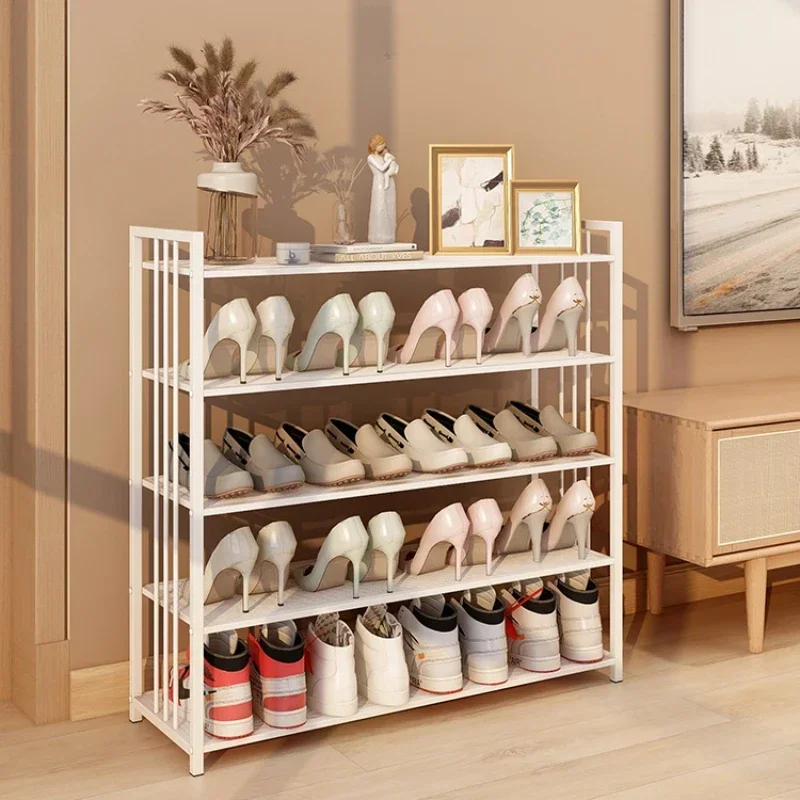 

Light Luxury Shoe Cabinet Large Capacity Multi-layer Shoe Rack Dense Network Storage Shelves with Metal Racks New Arrivals