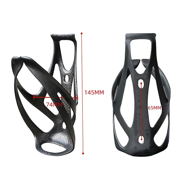 New 3K/UD Carbon Fiber Road Bike Bicycle Reliable Cycling MTB Drink Water Bottle Holder Cage Bottle Rack Bicycle Accessories 5