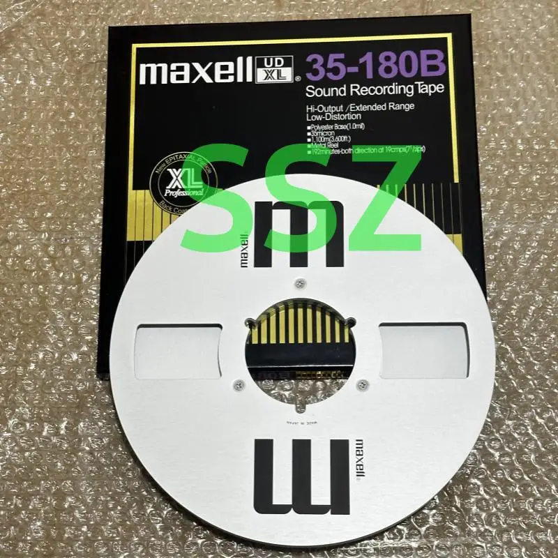 MAXELL 10 inch opening machine with reel with box empty reel aluminum