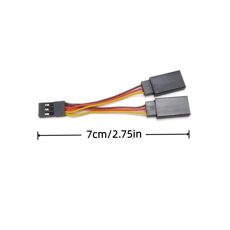 Câble répartiteur servo Y JR 6 pièces 7cm pour RC avion voiture bateau hélicoptère