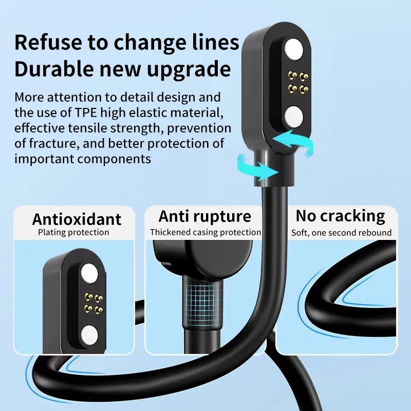 POLVCDG X7, X10 bone conduction headset special charging transmission connection computer parallel charging