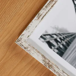 Elegant Wood Photo Frame - Wall & Desktop Decor, Multiple Sizes Available - 10X15cm 6inch (Retro style)