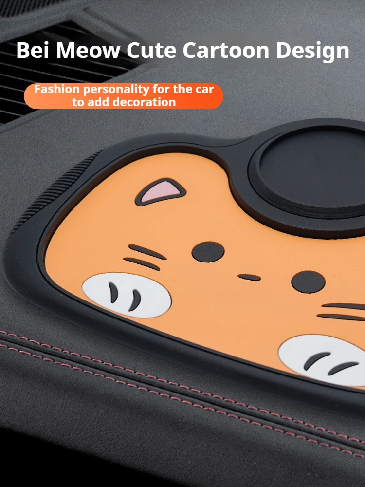 Mobile Phone Bracket Car Non-Slip Mat Car Dashboard Sticky Anti-Slip Mat Auto Silicone Interior Dashboard Phone Anti-Slip Pads