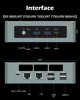 SZBOX R5 5600U/R7 5700U/R7 5800U MINI PC Windows 11 Pro DDR4 3200mhz M.2 NVMe SSD Wifi6 BT5.2 4K HD Desktop Gaming Computer 6