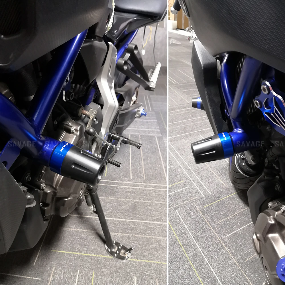 Motorcycle crash protectors MT-07 frame sliders crash protector for YAMAHA MT07 2014-2025 FZ07 Tracer 700/GT 7