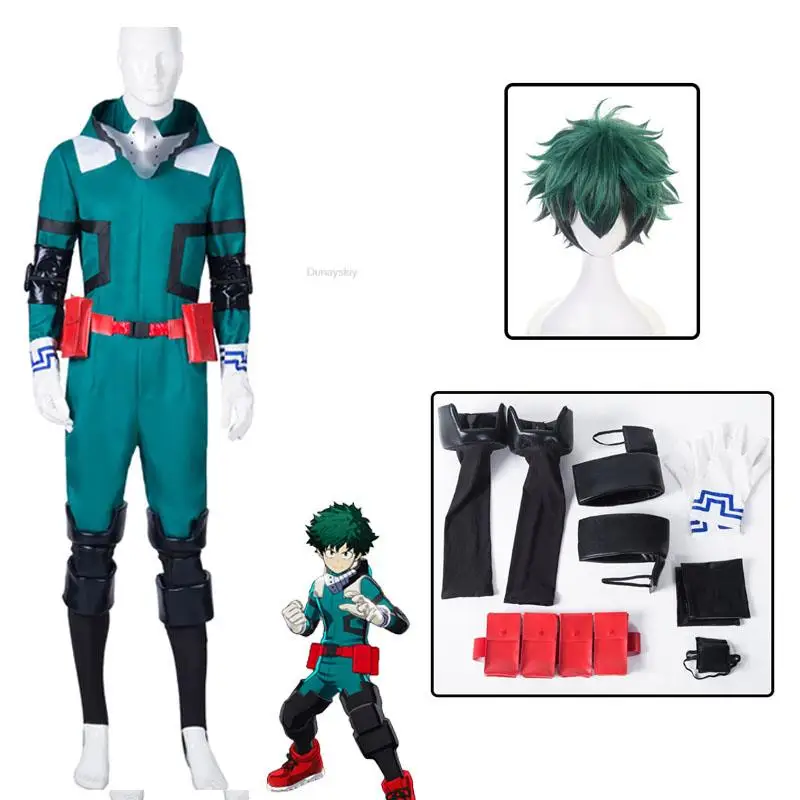 

Аниме Мой герой Косплей академия Izuku мидория костюм боку без героев Академия Deku костюм для вечеринки Хэллоуин униформа косплей костюм