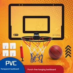 2023 New Portable Basketball Box Toy Set Indoor Foldable Basketball Fan Sports Toy Parent-Child Interactive Toy Gift