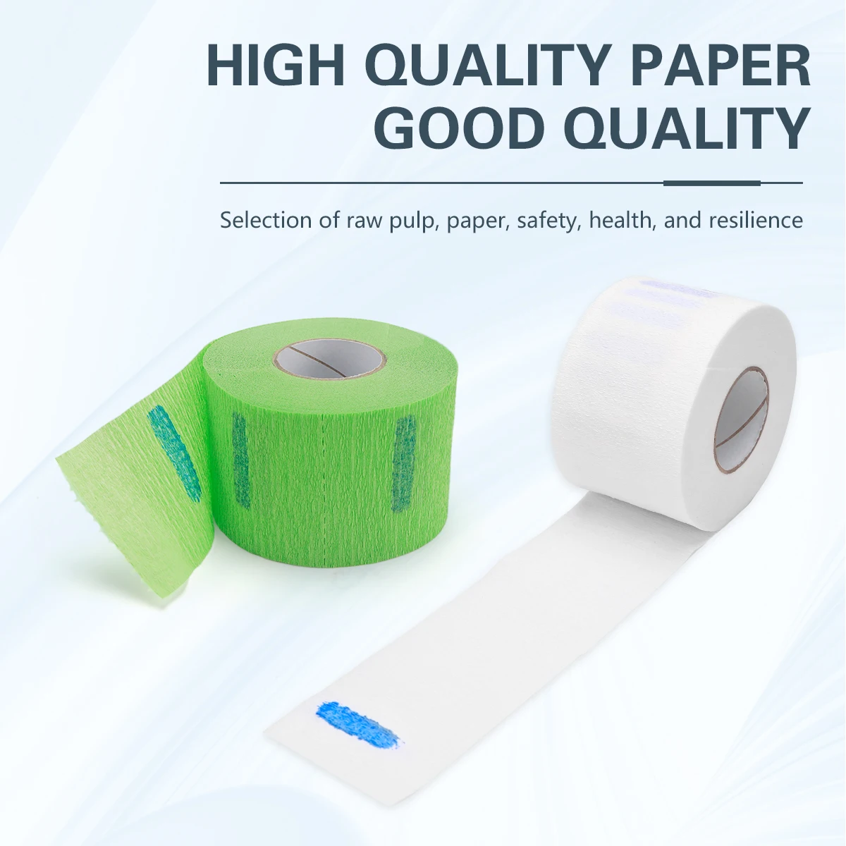 Disposable Flexible Paper Neck Strips Barber Supplies for Stylist Disposable neck strips