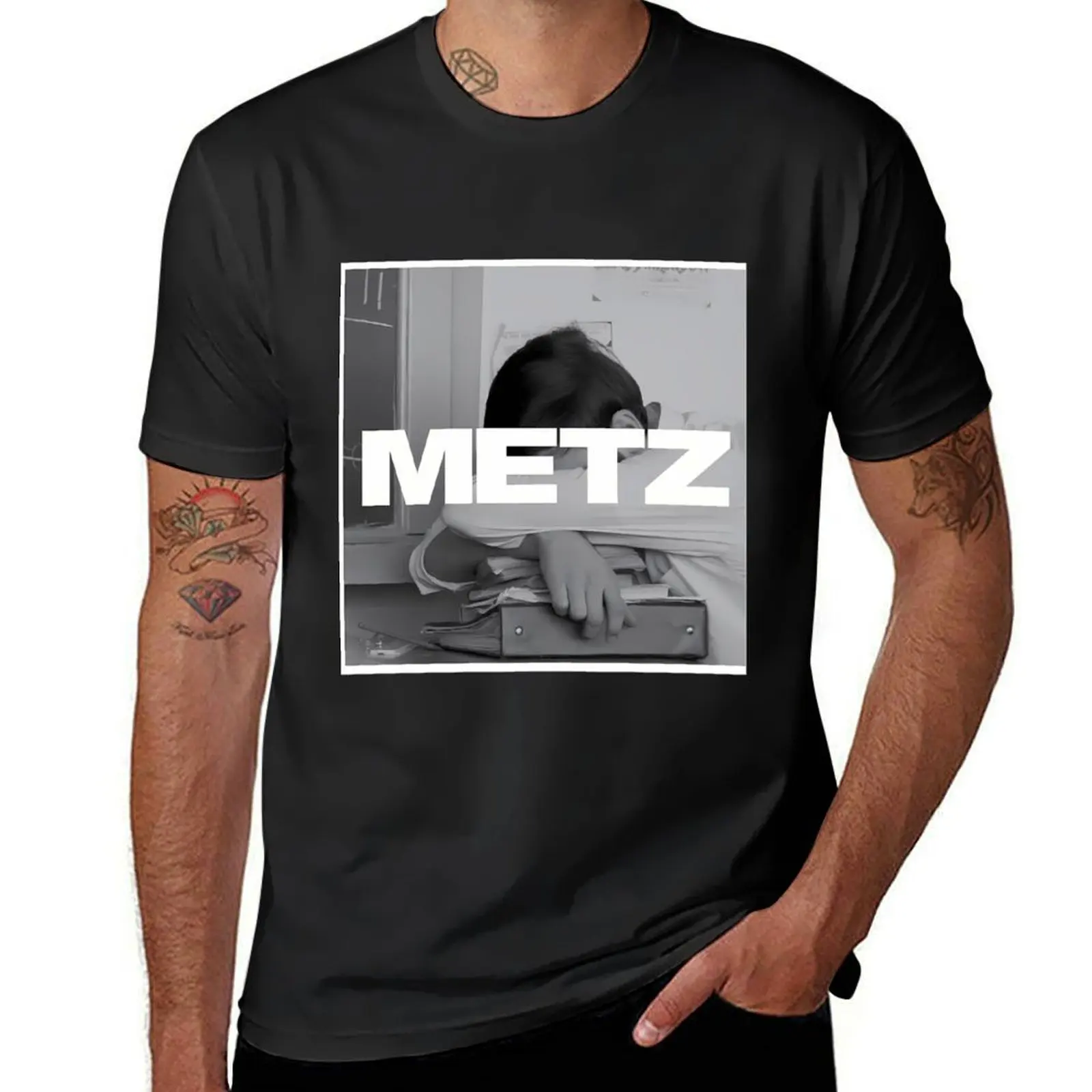

Metz Band Music Show T-Shirt for a boy tees sweat blanks black t-shirts for men