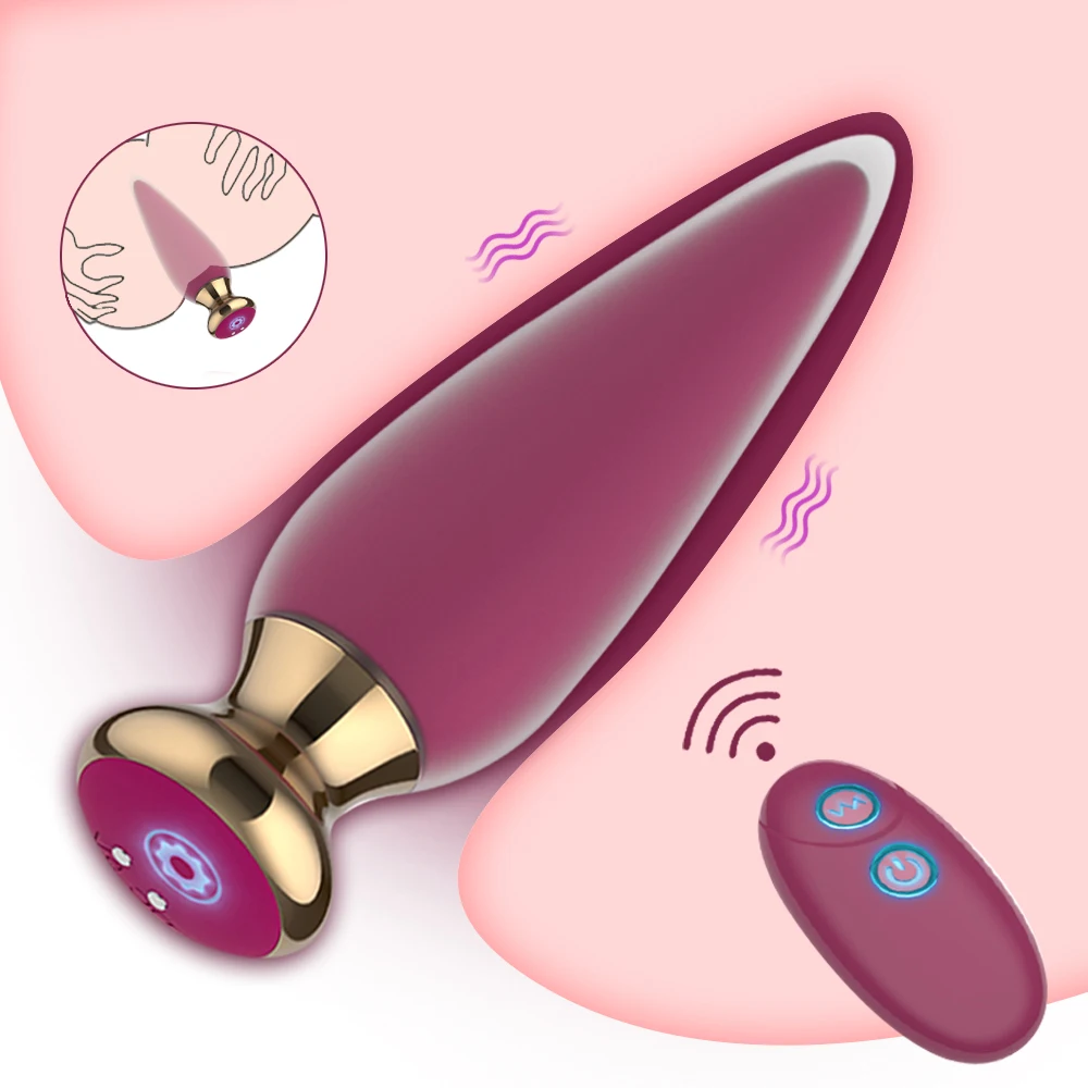 Unisex Remote Control Anal Vibrator