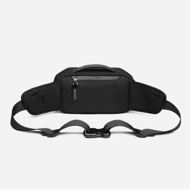Parcel Purse Hand Bag Functional PC Hard Shell Chest Bag New Sports Men's Bag  Waterproof Waistband