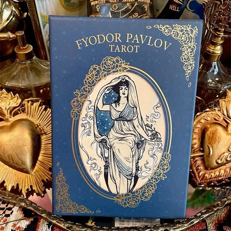 

Fyodor Pavlov Tarot Cards Classic Tarot Deck English Visions Fate Divination Edition Deck Borad Games Party Astrology Cards