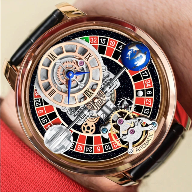 세련된 스타일과 정교한 기능을 갖춘 PINDU 천문학 시계