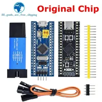 STM32F103C8T6 CH32F103C8T6 ARM STM32 Minimum System Development Board STM32F401 STM32F411 + ST-LINK V2 Download Programmer - Image 2