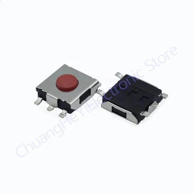 20Pcs 6*6*2.5mm 6*6*2.5H Tact Switch Button red button reset switch SMD 5Pins 6.2*6.2*2.5