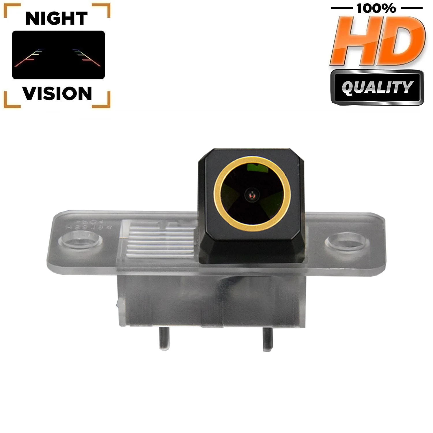 

HD 1280* 720p Rear View Reversing Backup Camera for TIGUAN 2012-2015,Night Vision Waterproof License Plate Light Parking Camera