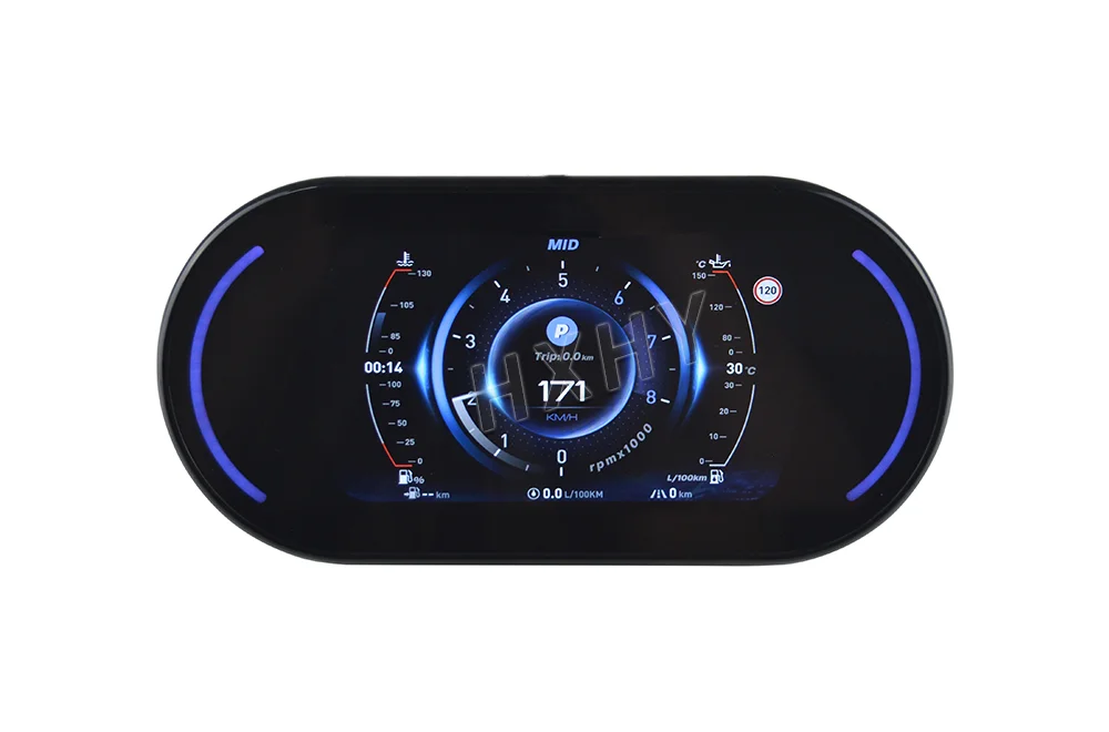 2024 최신형 오리지널 자동차 디지털 클러스터 계기판 LCD 속도계 대시보드 플레이어 BMW 미니 쿠퍼 2014-2023용