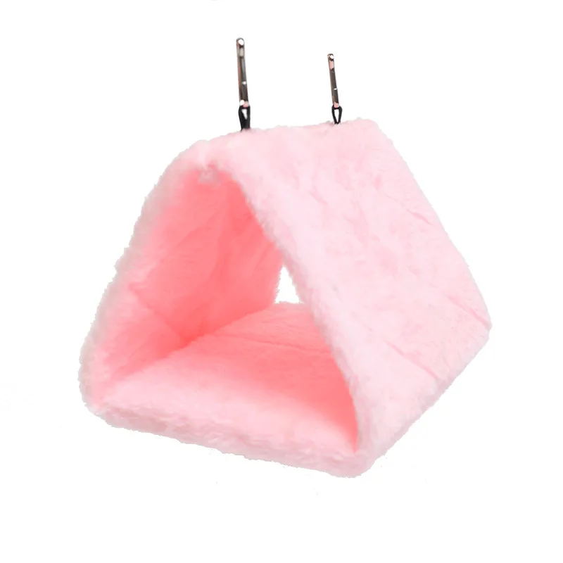 Pet Hamster Cage House Hanging Nest Parrot Parakeet Budgie Cockatiel Warm Bed Rat Hammock Bird Winter Toys Bird House Nest