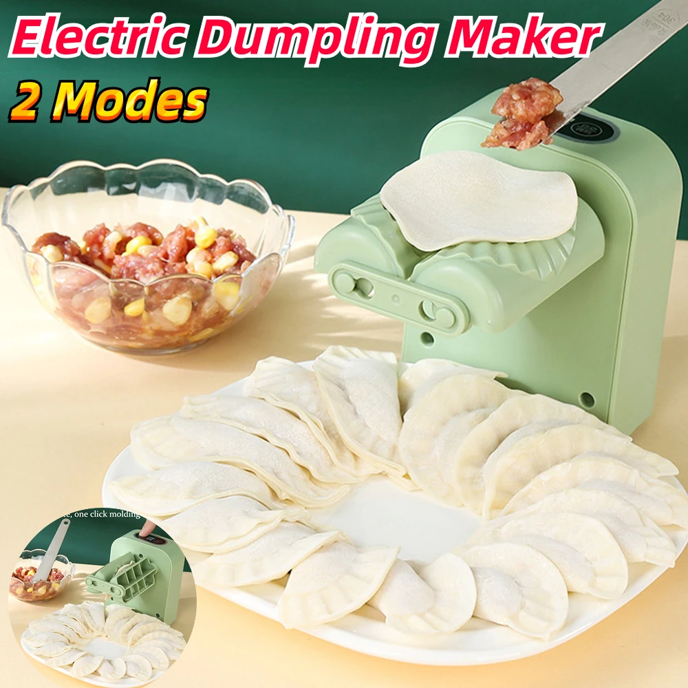 Electric Dumpling Maker 2 Mode Automatic Dumpling Making Machine Smart Maker Mould Pressing Skin Mold Tools