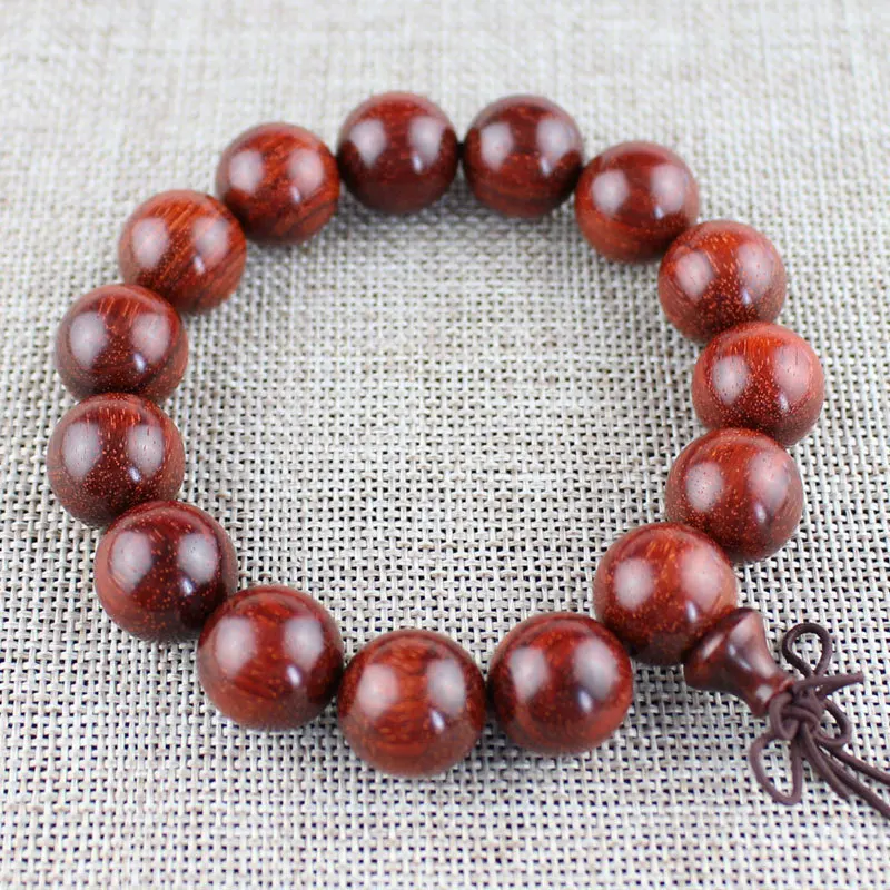 

Beads Bracelet Rosewood Bracelet India Pterocarpus Santalinus